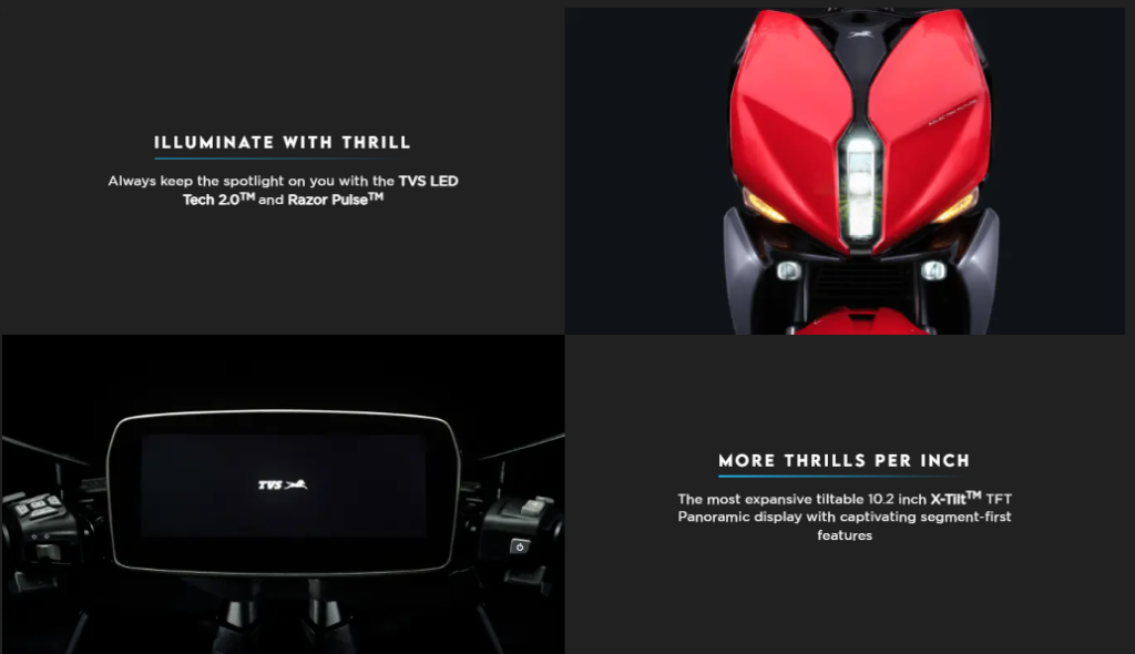 TVS X App Features 