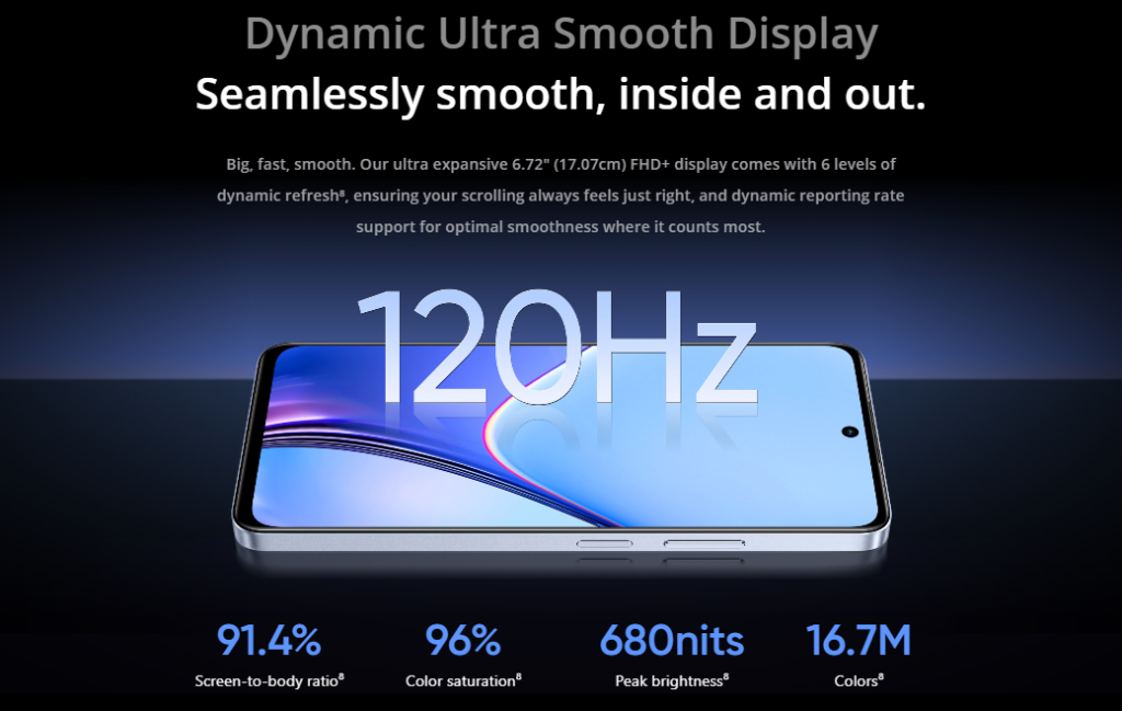 realme 11x 5G Display 