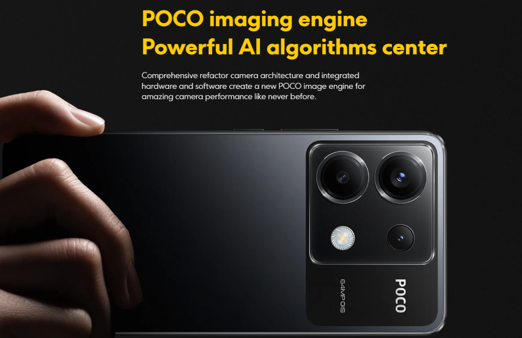 POCO X6 5G Camera Set-Up 