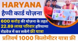 Haryana Happy Card Yojana